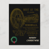 SANDWICH ILLINOIS 1889 ENTERPRISE WINDMILL CO. POSTKARTE (Vorderseite)