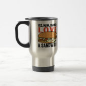 Sandwich individuelle Name Tasse (Links)