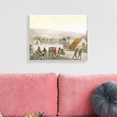 Sandwich-Inseln - ein westlicher Verhandlungspartn Leinwanddruck (Insitu (Wohnzimmer))