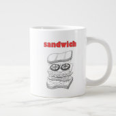 Sandwich Jumbo-Tasse (Rechts)