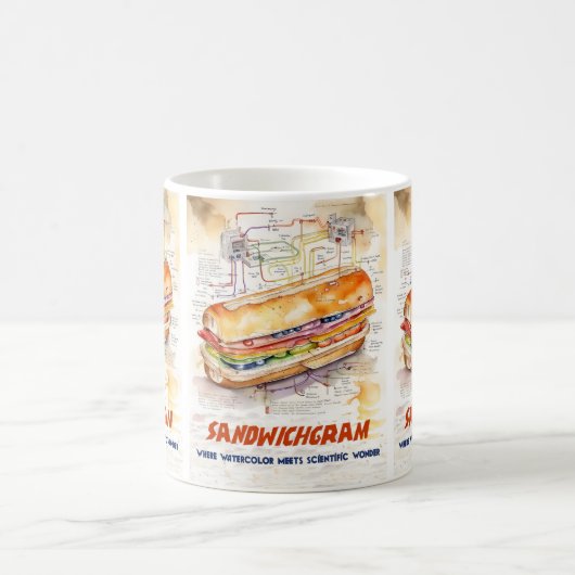 Sandwich Kaffeetasse (Mittel)