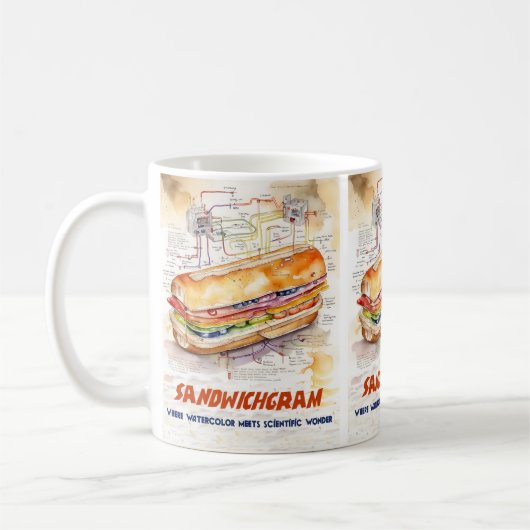 Sandwich Kaffeetasse (Links)