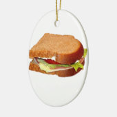 Sandwich Keramik Ornament (Links)