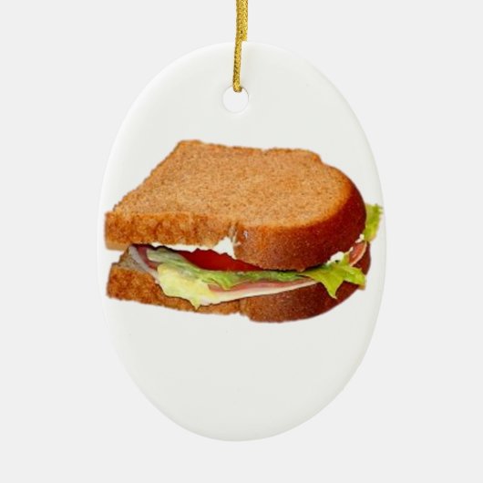 Sandwich Keramik Ornament (Vorne)