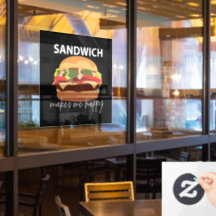 Sandwich macht mich glücklich Restaurant Café