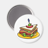 Sandwich Magnet (Vorderseite/Rückseite)