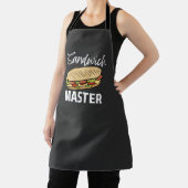 Sandwich Master Deli Sub Lover Sandwich anpassen Schürze (InSitu)
