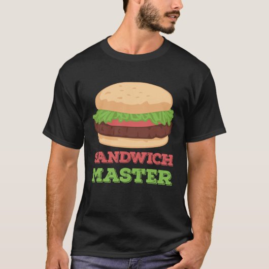 Sandwich Master Sandwich Burger T-Shirt (Vorderseite)