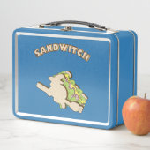 Sandwich Metall Brotdose (Beispiel)