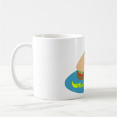 Sandwich mit Veggie Sides Fun Food Kaffeetasse (Links)