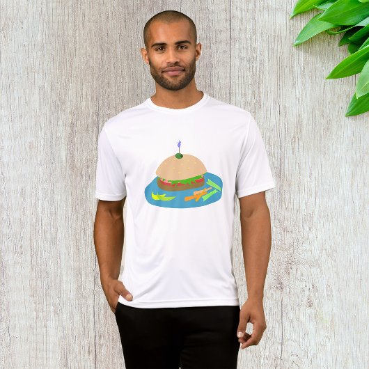 Sandwich mit Veggie Sides Fun Food T-Shirt