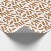 Sandwich-Muster Geschenkpapier (Ecke)