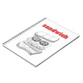 Sandwich Notizblock (Linke Seite)