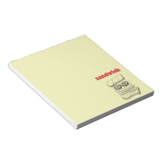Sandwich Notizblock (angewinkelt)