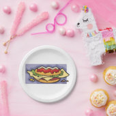 Sandwich Pappteller (Party)