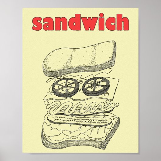 Sandwich Poster (Vorne)