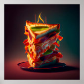 Sandwich-Poster Poster (Vorne)