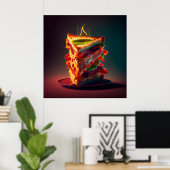 Sandwich-Poster Poster (Heimbüro)