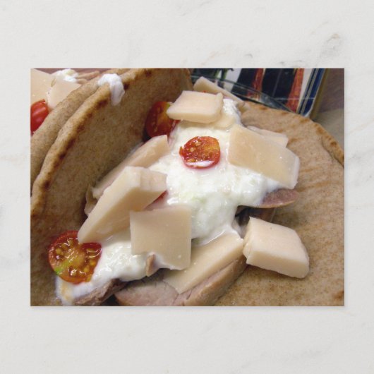 Sandwich Postkarte (Vorderseite)