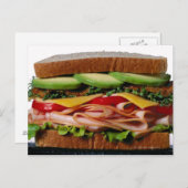 Sandwich Postkarte (Vorne/Hinten)