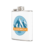 Sandwich Range New Hampshire Stars Moon Flachmann (Links)