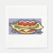 Sandwich Serviette (Vorderseite)