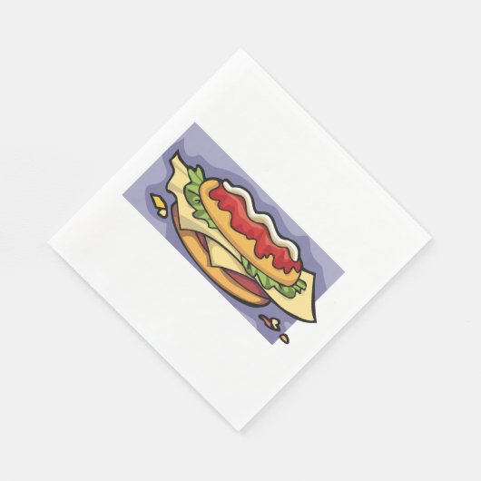 Sandwich Serviette (Ecke)