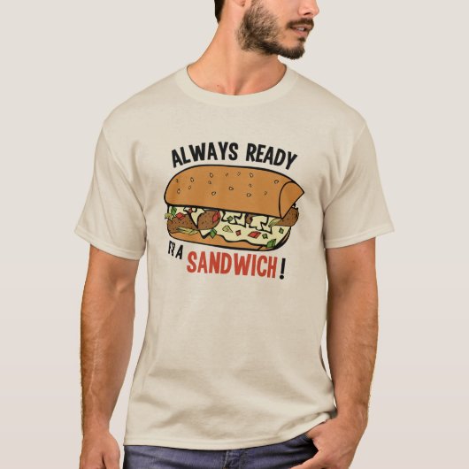 Sandwich-Shirts und -jacken T-Shirt (Vorderseite)