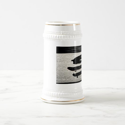 Sandwich-Skateboard Bierglas (Mittel)