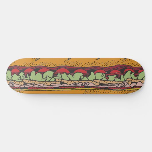 Sandwich Skateboard Deck (Horizontal)