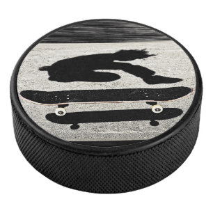 Sandwich-Skateboard Eishockey Puck