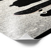 Sandwich-Skateboard Fotodruck (Ecke)