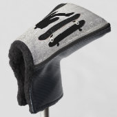 Sandwich-Skateboard Golf Headcover (3/4 Vorderseite)