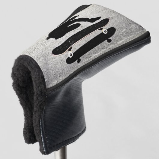 Sandwich-Skateboard Golf Headcover (3/4 Vorderseite)