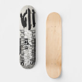 Sandwich-Skateboard Skateboard (Vorderseite)