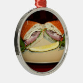 Sandwich Smile Keramikornament (Rechts)