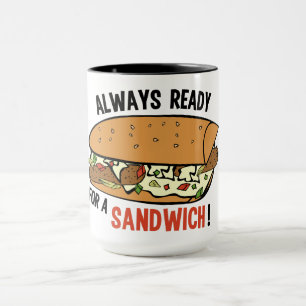 Sandwich-Sondername-Tassen Tasse
