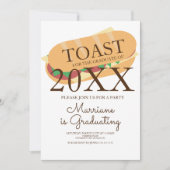 Sandwich Sub Brunch Abschluss Einladung (Vorderseite)