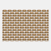 Sandwiches Ham und Cheese Philly Steak Sub Hoagie Geschenkpapier Set (Vorderseite 3)