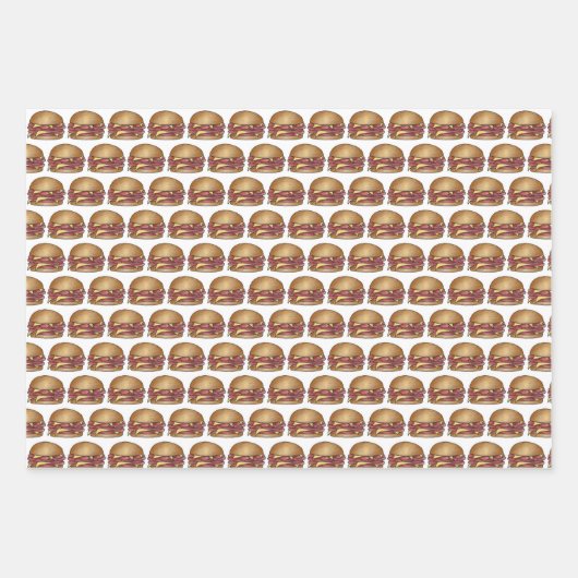 Sandwiches Ham und Cheese Philly Steak Sub Hoagie Geschenkpapier Set (Vorderseite 2)