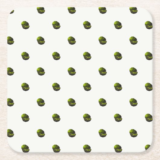 Sandwiches Rechteckiger Pappuntersetzer (Vorderseite)