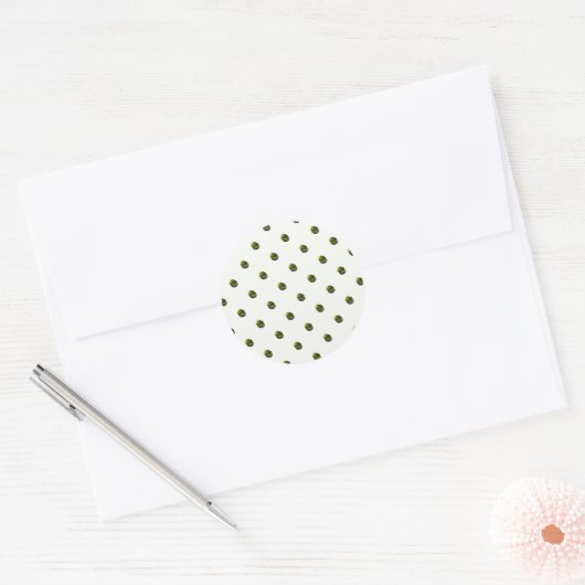 Sandwiches Runder Aufkleber (Umschlag)