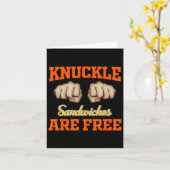 Sandwiches sind gratis karte (Gelbe Blume)
