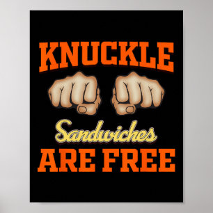 Sandwiches sind gratis poster