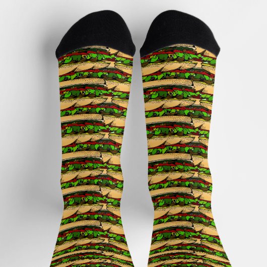 Sandwiches Socken (Oben)