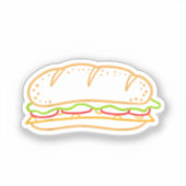 Sandwichfutter Aufkleber (Vorderseite)