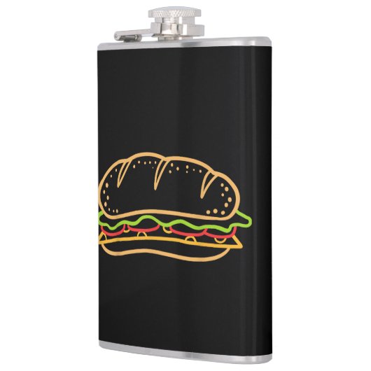 Sandwichfutter Flachmann (Links)