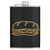 Sandwichfutter Flachmann (Vorderseite)