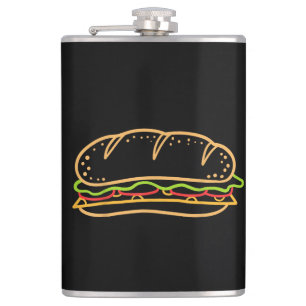 Sandwichfutter Flachmann