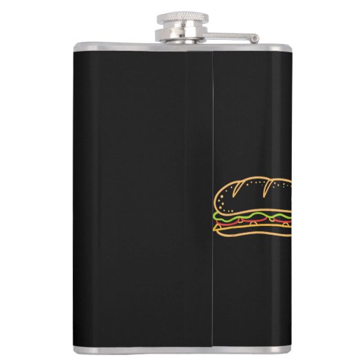 Sandwichfutter Flachmann (Rückseite)